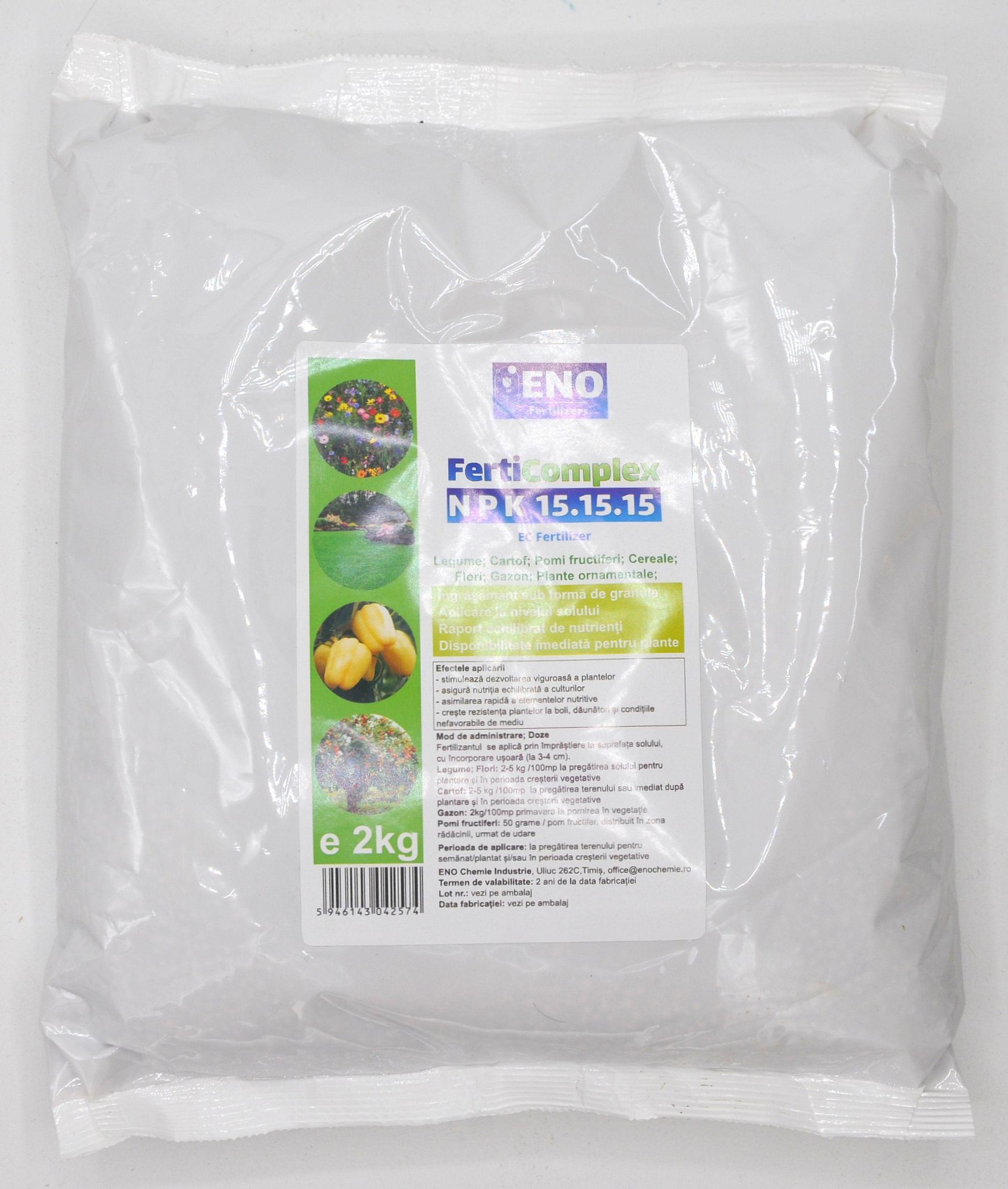 FERTICOMPLEX NPK 15.15.15 2 KG