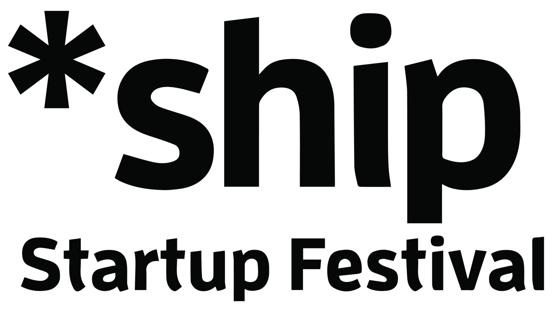 *ship Startup Festival logo mustana