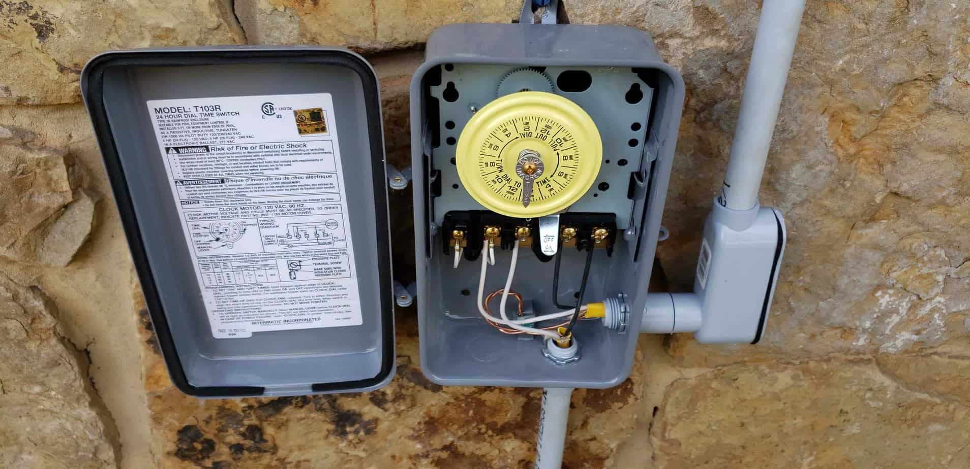 swimming pool timer