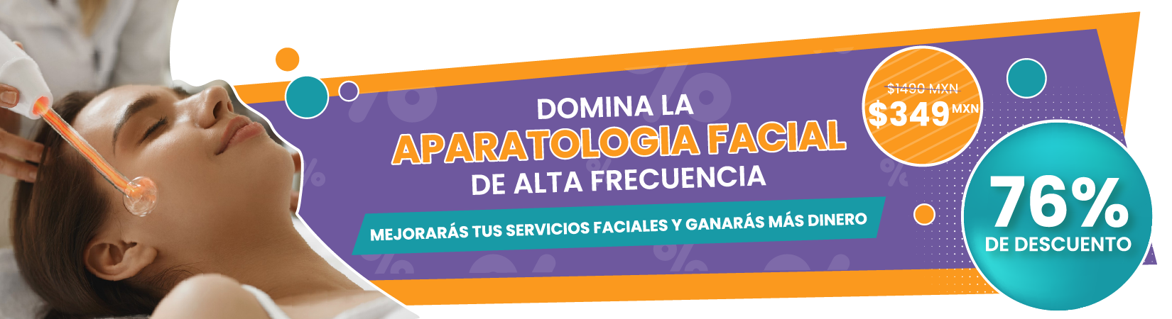 Aprende el uso correcto del aparato de alta frecuencia en curso online.