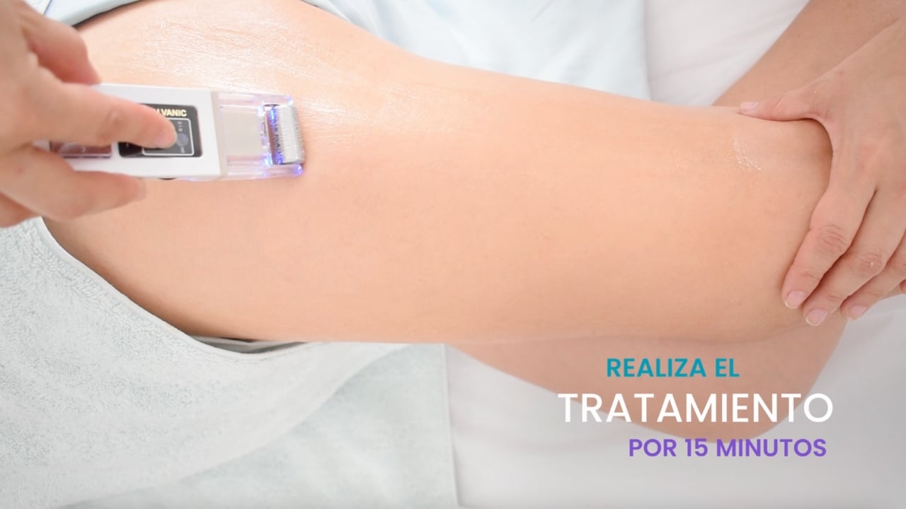 Tiempo correcto de la corriente galvánica en tratamientos estéticos