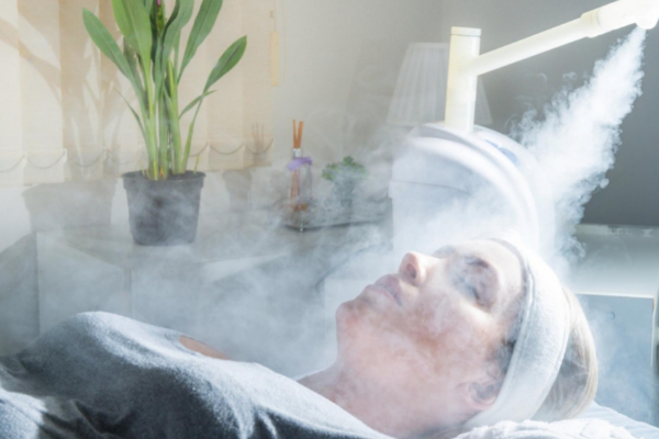 Uso de vapor de ozono en la piel 4º material para Abrir un Spa - Aparatología profesional - vaporizador