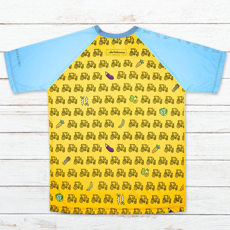 Camiseta técnica unisex #Tractor - Imagen 2