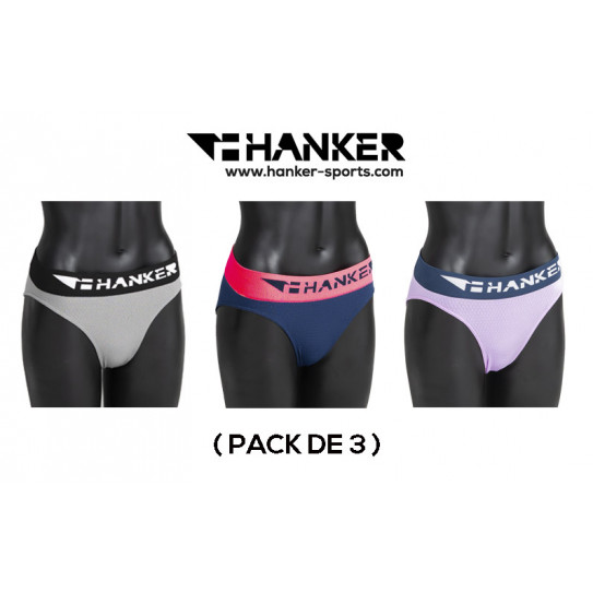 Braguita running Ligpa mujer pack