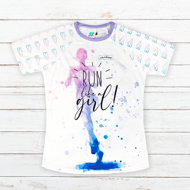 Camiseta técnica mujer #WOMAN