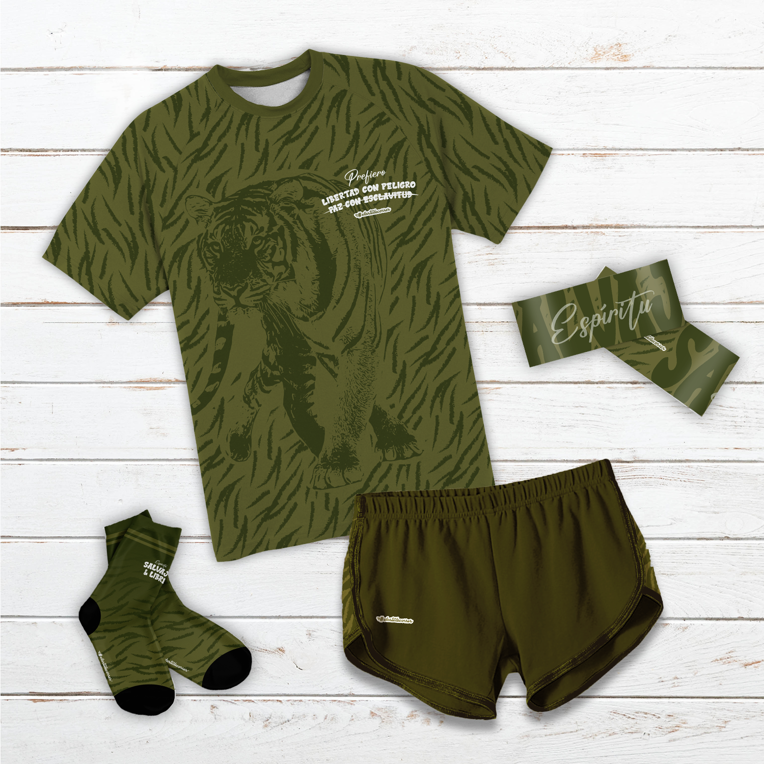 Pantalón running unisex #Safari - Imagen 2