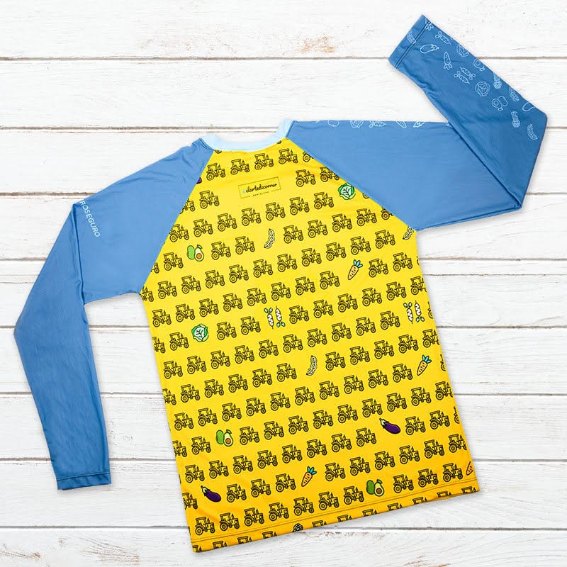 Camiseta manga larga mujer #Tractor - Imagen 2