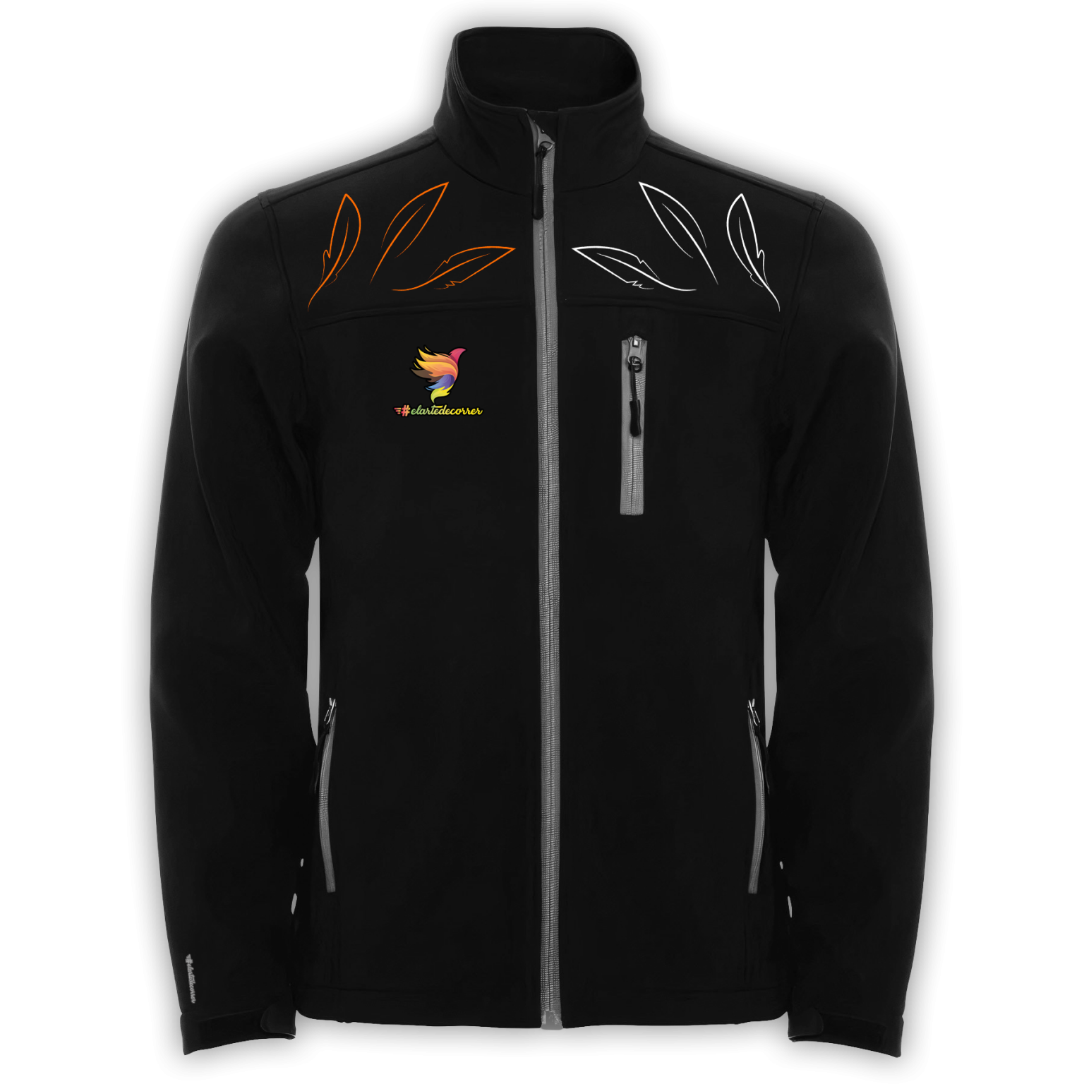 Softshell unisex negro #AveFenix