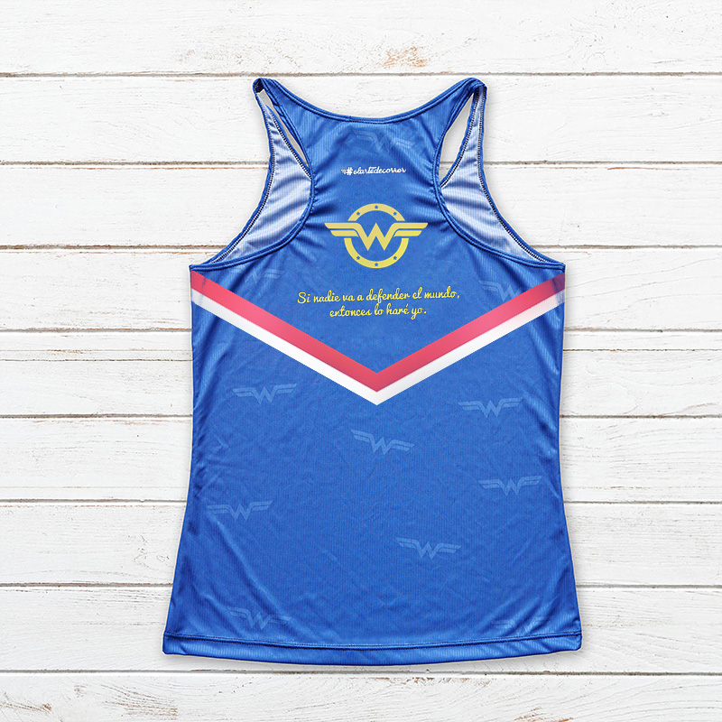 Camiseta tirantes mujer #WW - Imagen 2