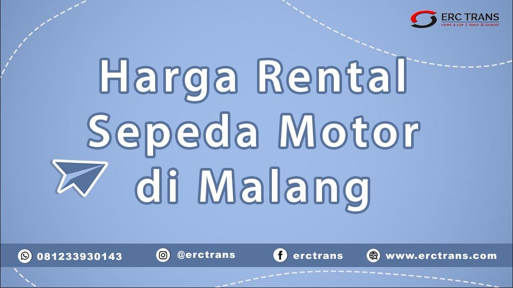 harga rental sepeda motor