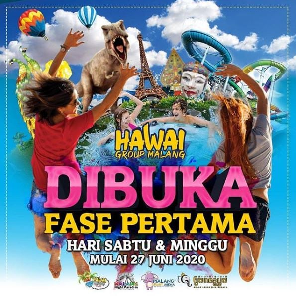hawai waterpark buka