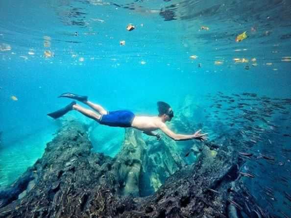 snorkeling di sumber jenon
