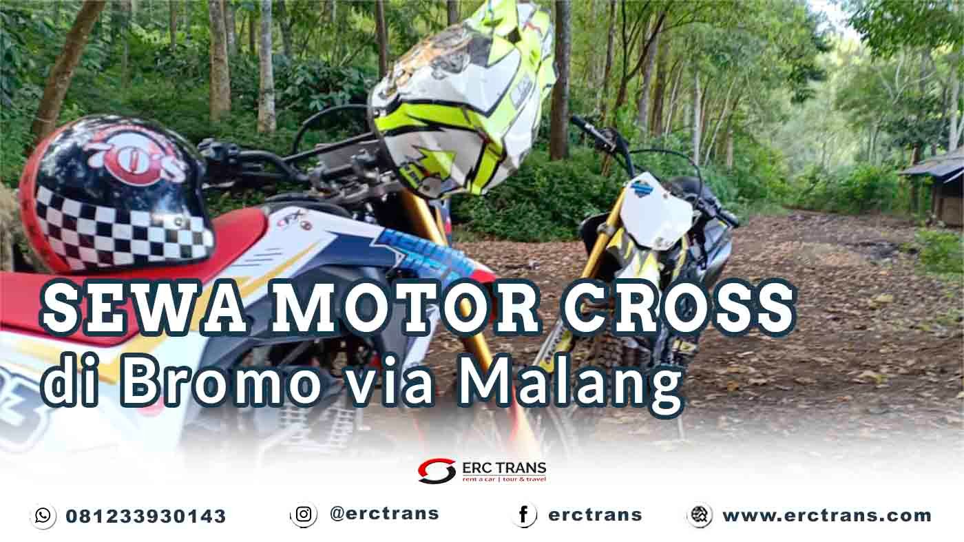 sewa motor cross di bromo