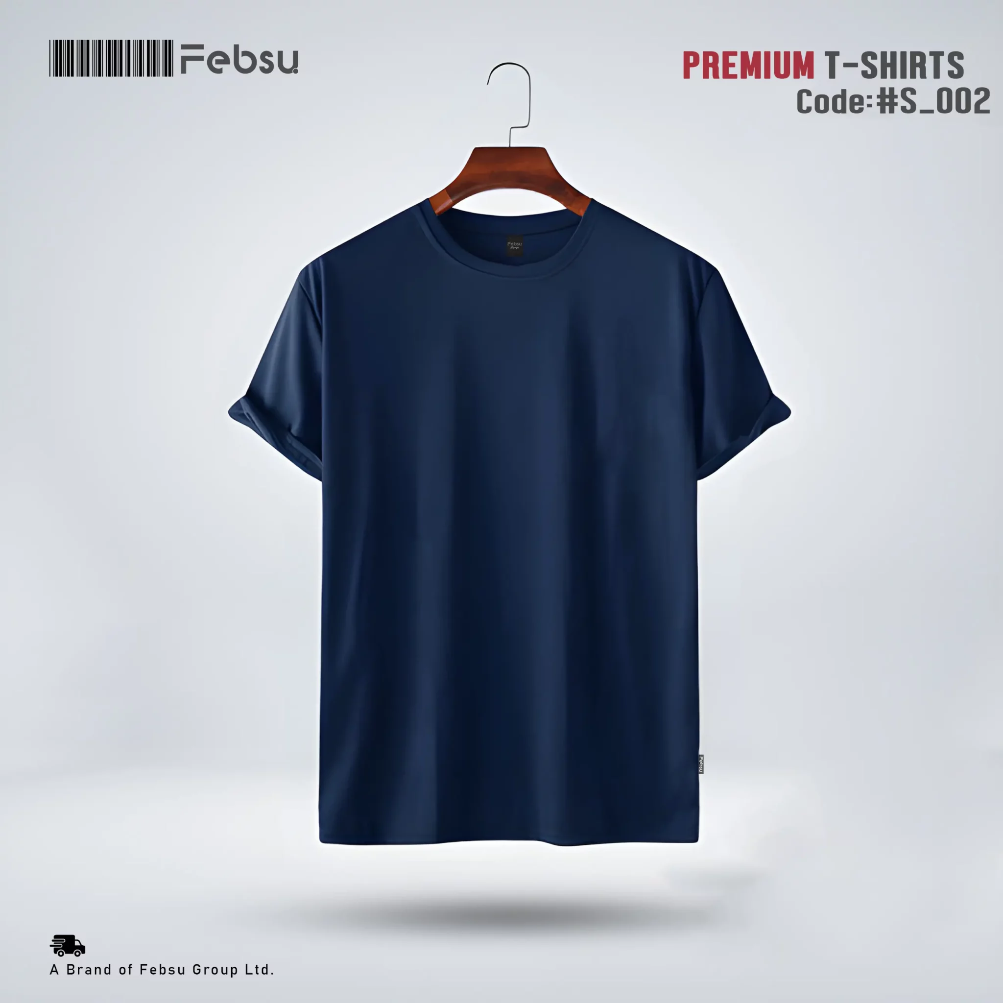Mens Premium Blank T-shirt - Navy