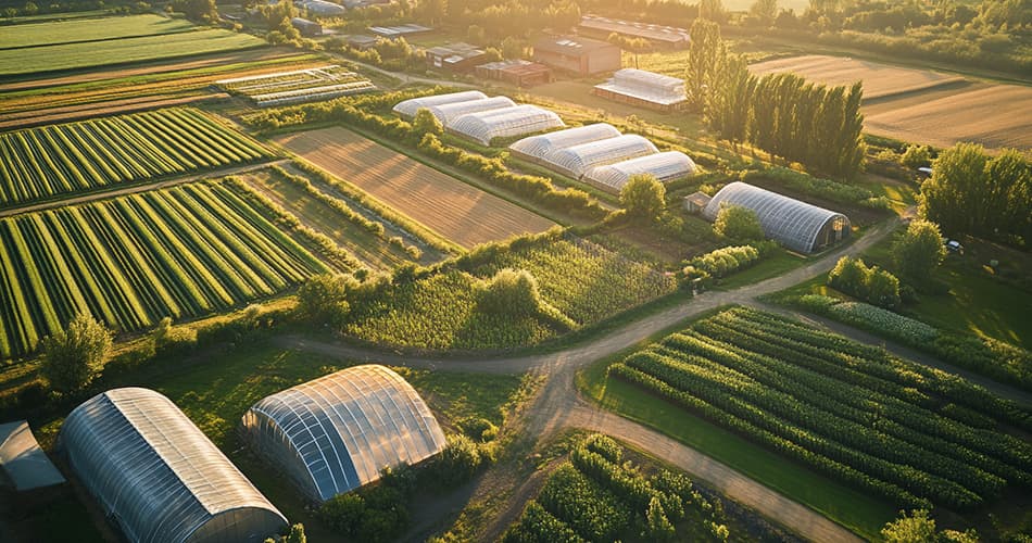 Serres agricoles durables – Optimisation thermique et production éco-responsable