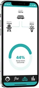 Application FHE Connect : Suivi de l'autoconsommation solaire en temps réel