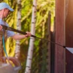 Professional house washing services to enhance curb appeal and eliminate stains caused by algae, moss, and other residues