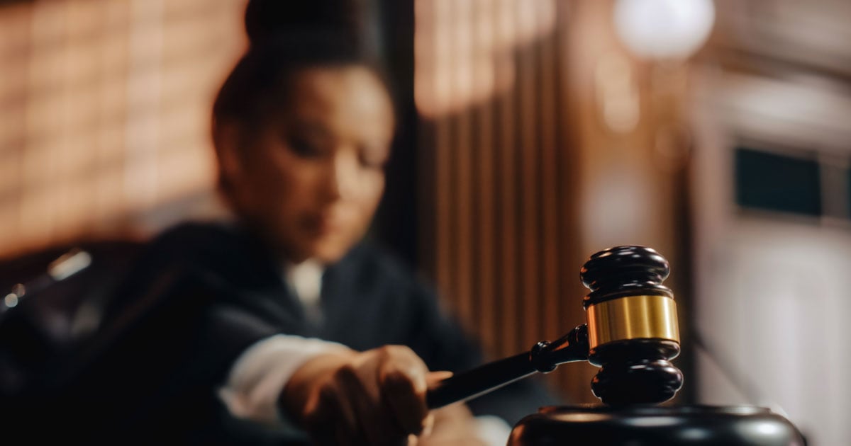 Judge ruling on spousal support case