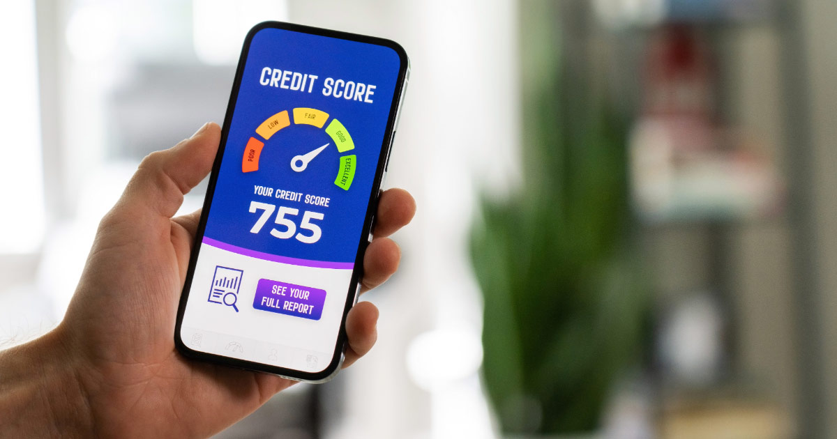 How to Protect Finances During Separation - Checking Credit Score on Phone