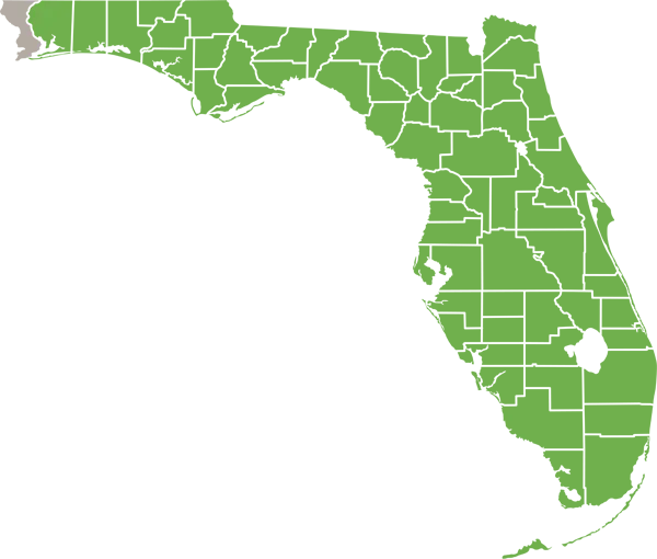 Black Swampsnake Florida range map