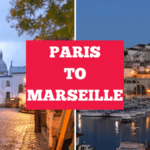 From Paris to Marseille aboard a TGV high speed train in France.