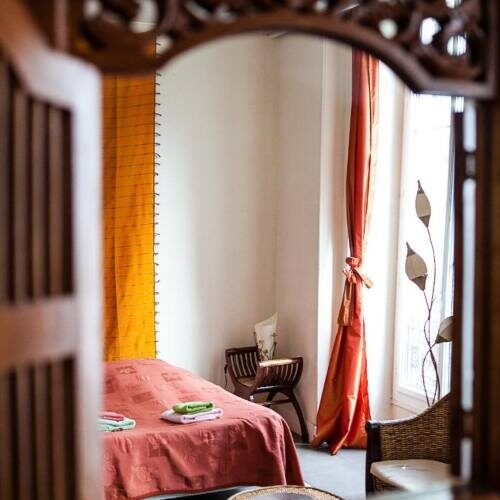 Lyon to Nice by train.