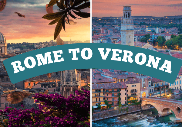 Rome to Verona trains are easy to take.