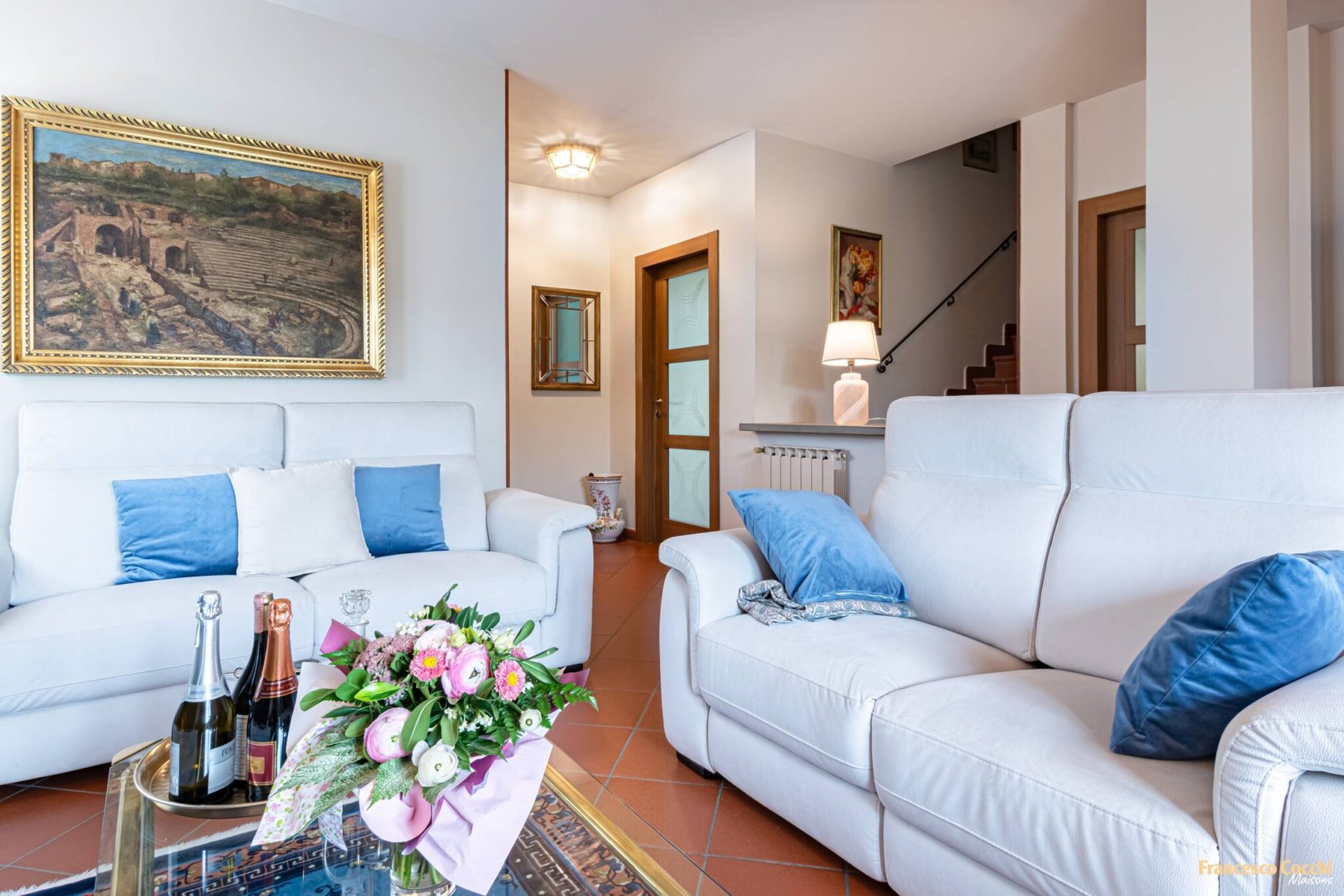 Esclusiva ed ampia villetta con giardino a Poggio a Caiano