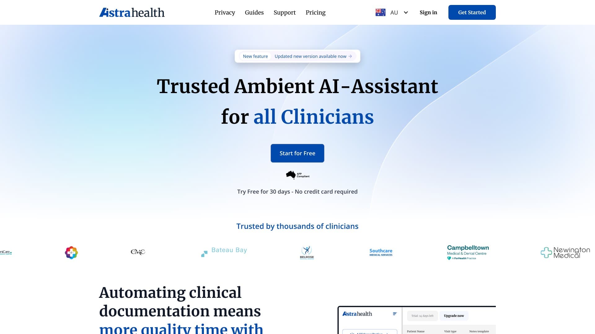astra-health-New-AI-Tools-by-Futureen