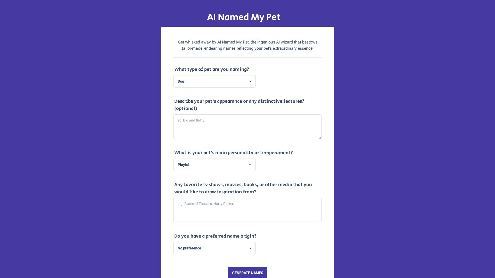 ainamedmypet-Best-AI-Tools-By-Futureen