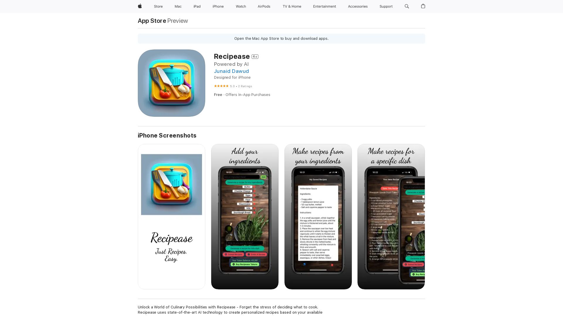 recipease-Top-AI-Tools-By-Futureen