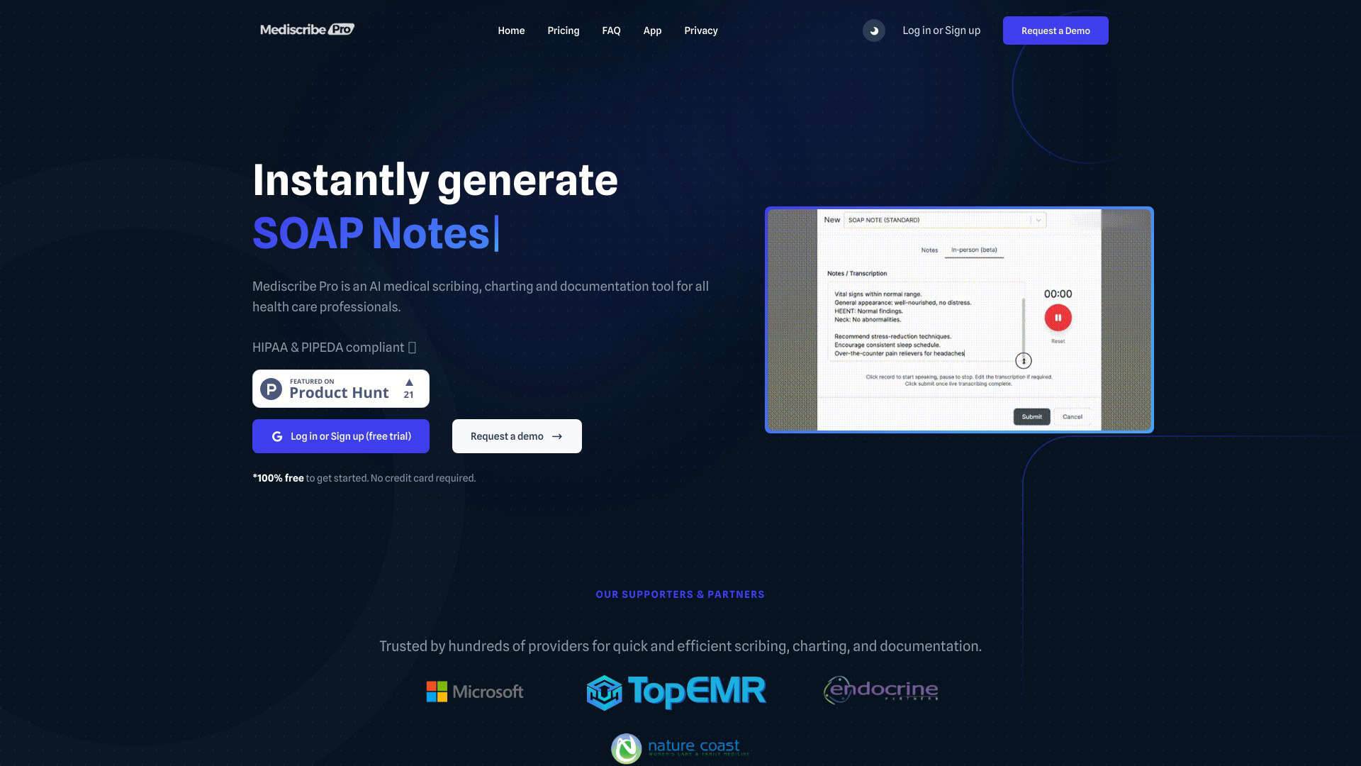 mediscribe-pro-New-AI-Tools-by-Futureen