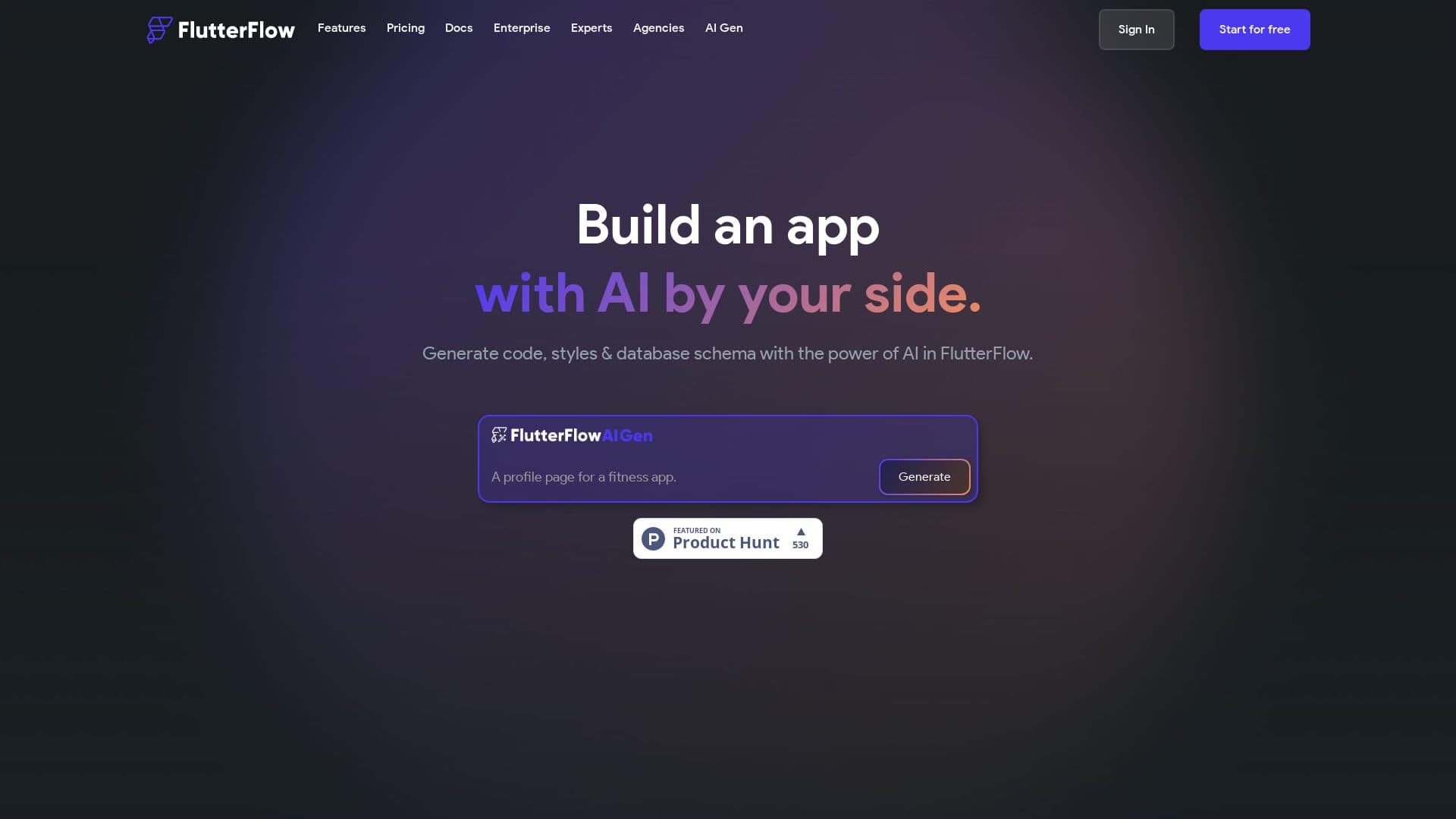 flutterflow-ai-gen-Best-AI-Tools-By-Futureen