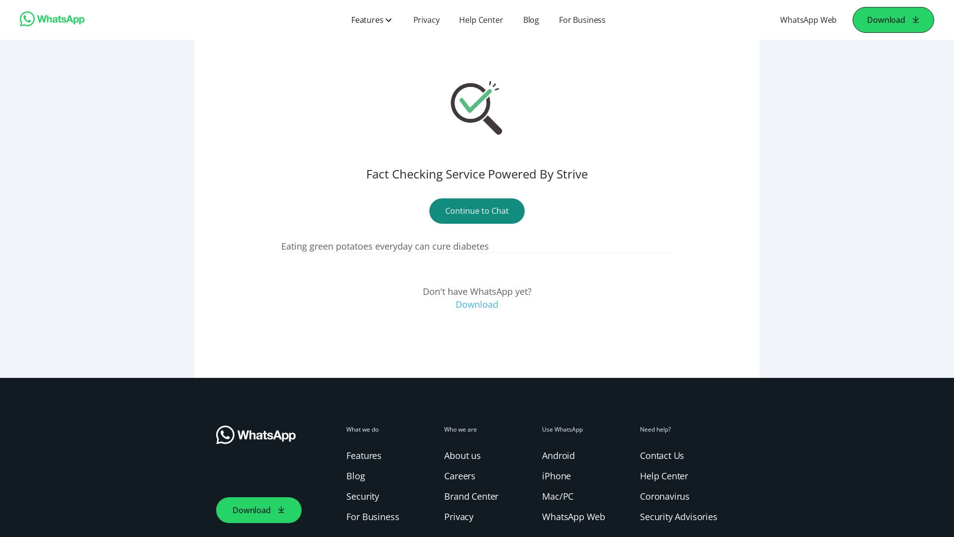 whatsapp-fact-checker-bot-Top-AI-Tools-By-Futureen