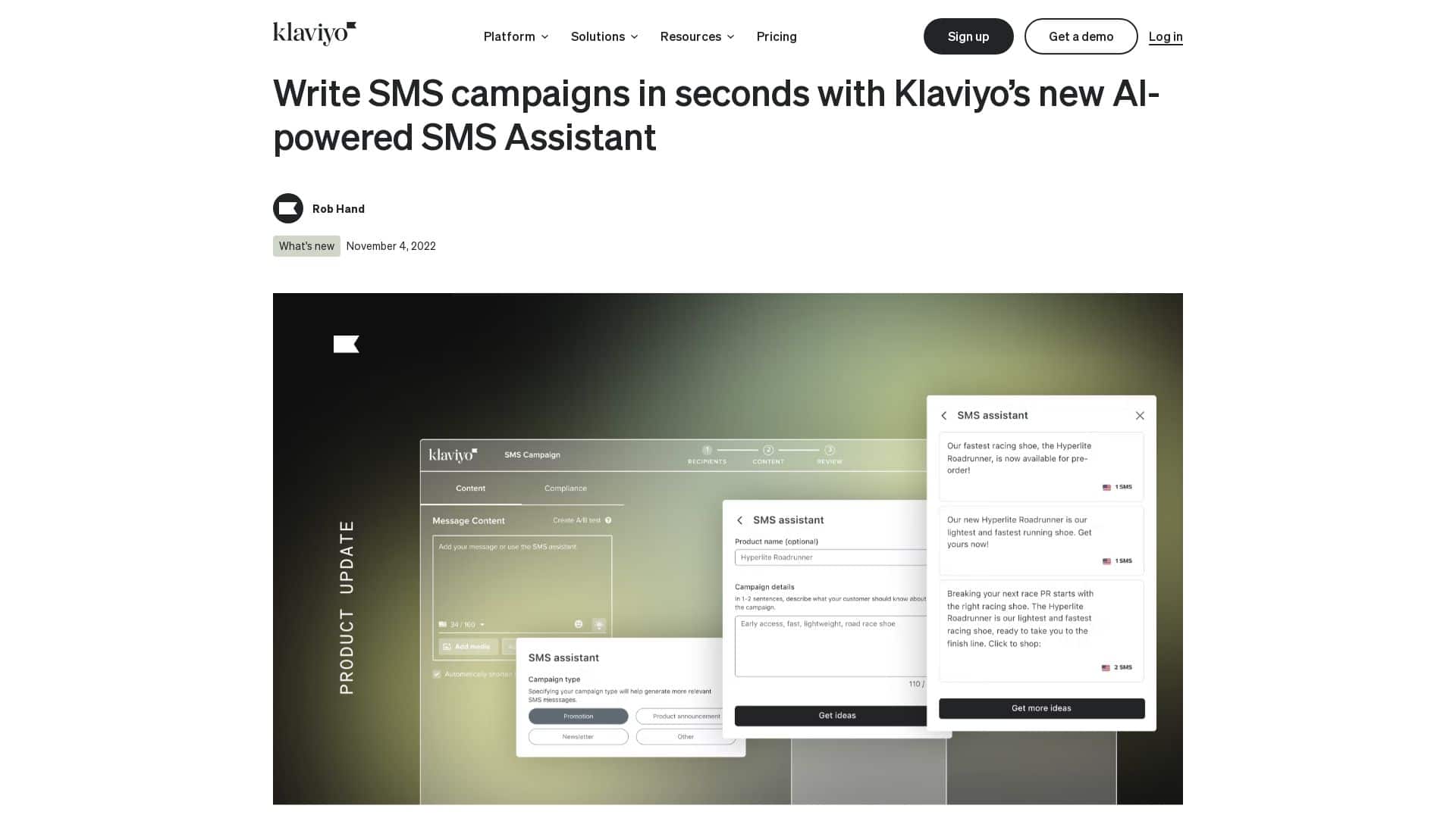 klaviyo-sms-assistant-AI-Tools-Futureen