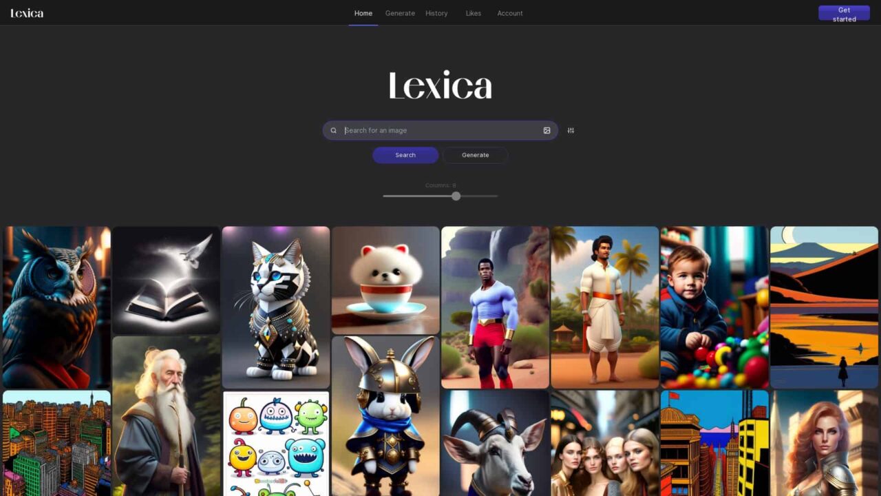 Lexica | AI-Powered Art Platform for Creative Discovery | Futureen