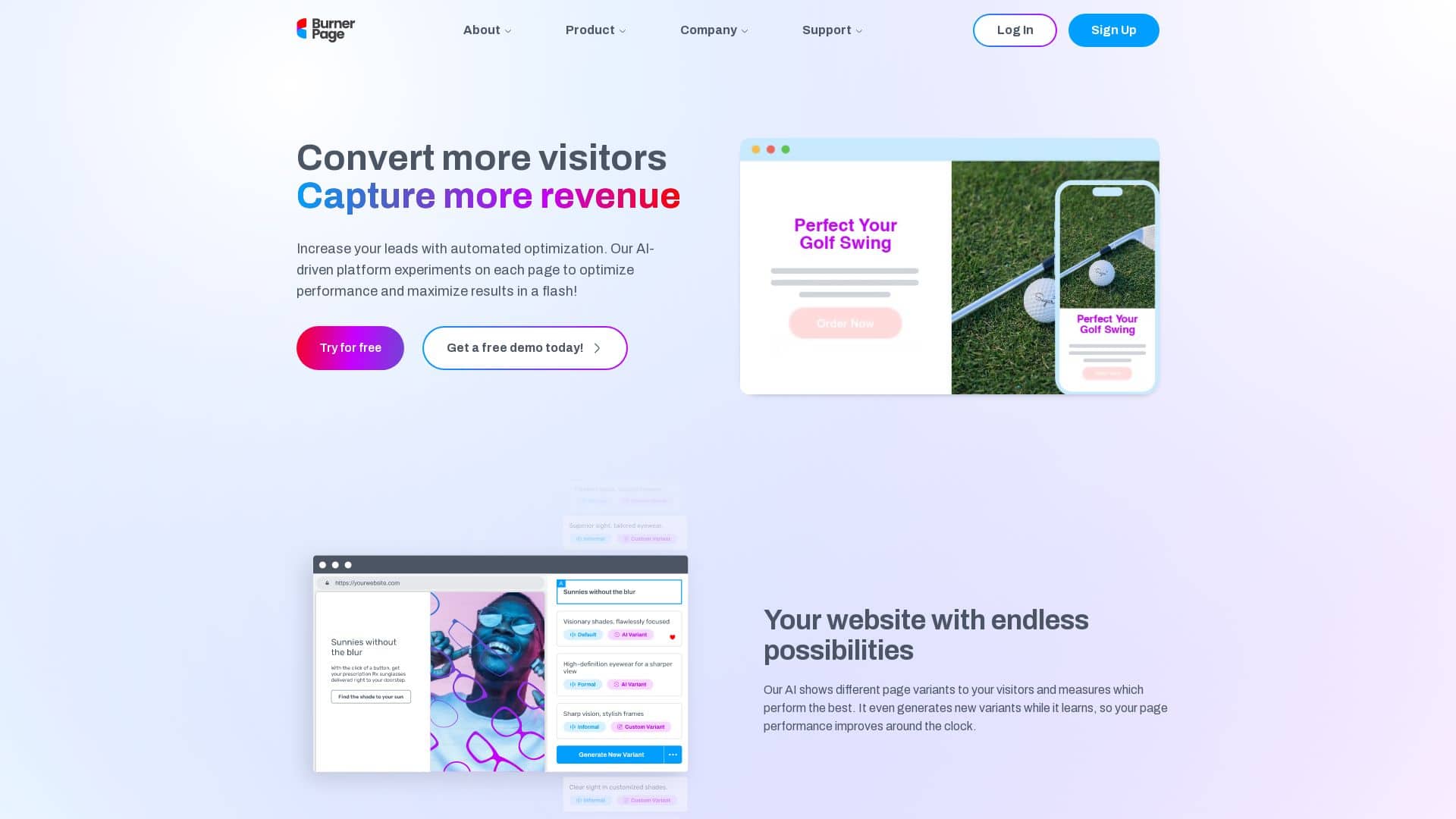 burnerpage-ai-AI-tool-by-Futureen