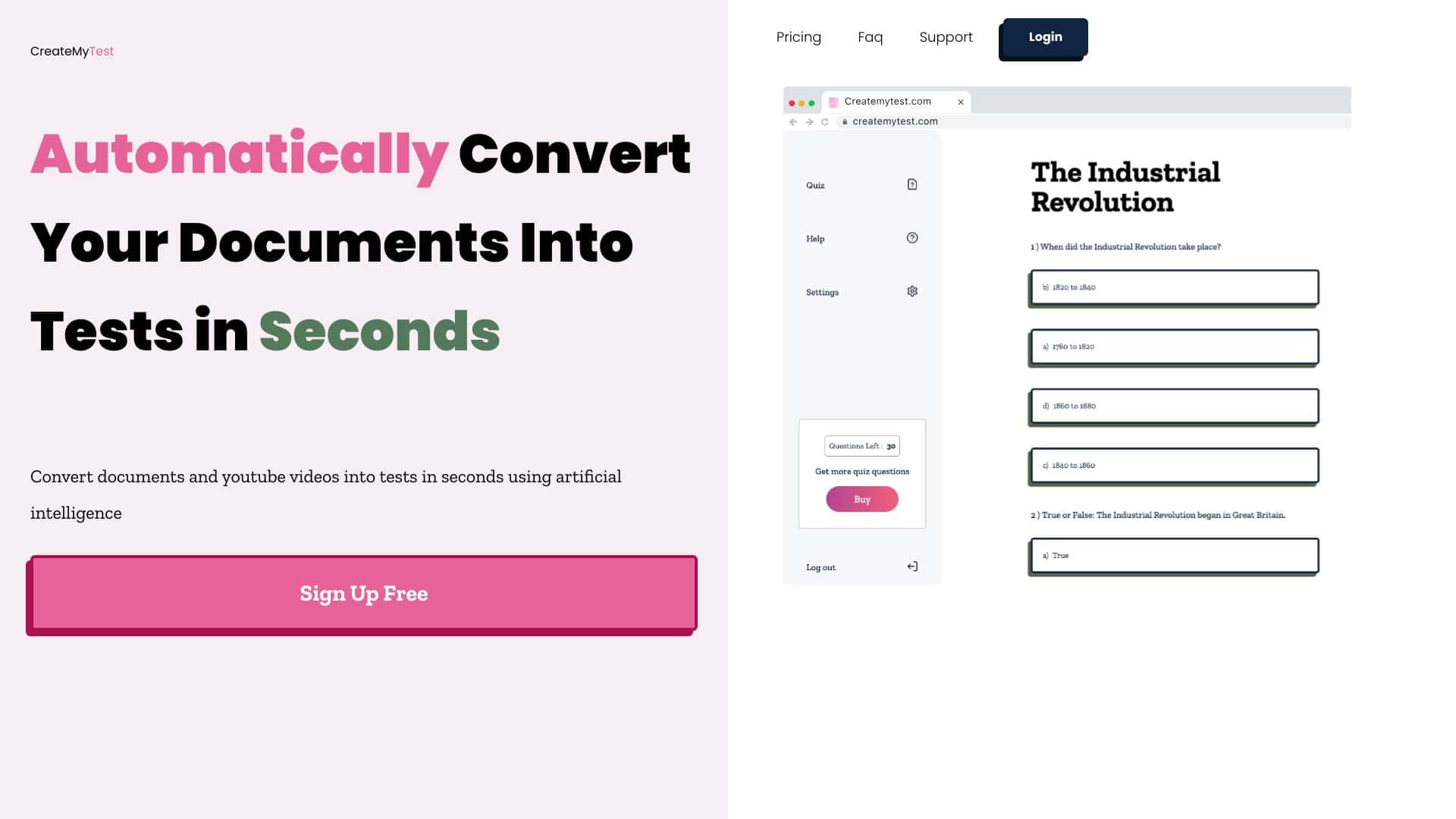 createmytest-New-AI-Tools-by-Futureen