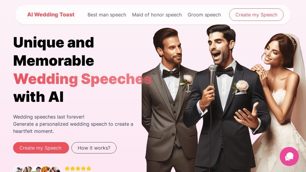 ai-wedding-toast-New-AI-Tools-by-Futureen