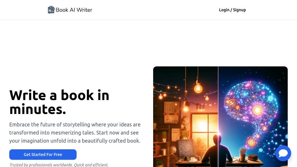 bookaiwriter-com-AI-Tool