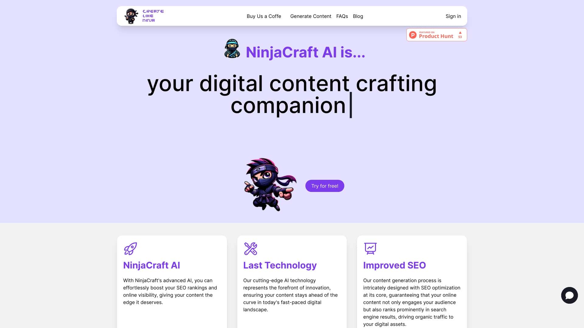 create-like-ninja-New-AI-Tools-by-Futureen
