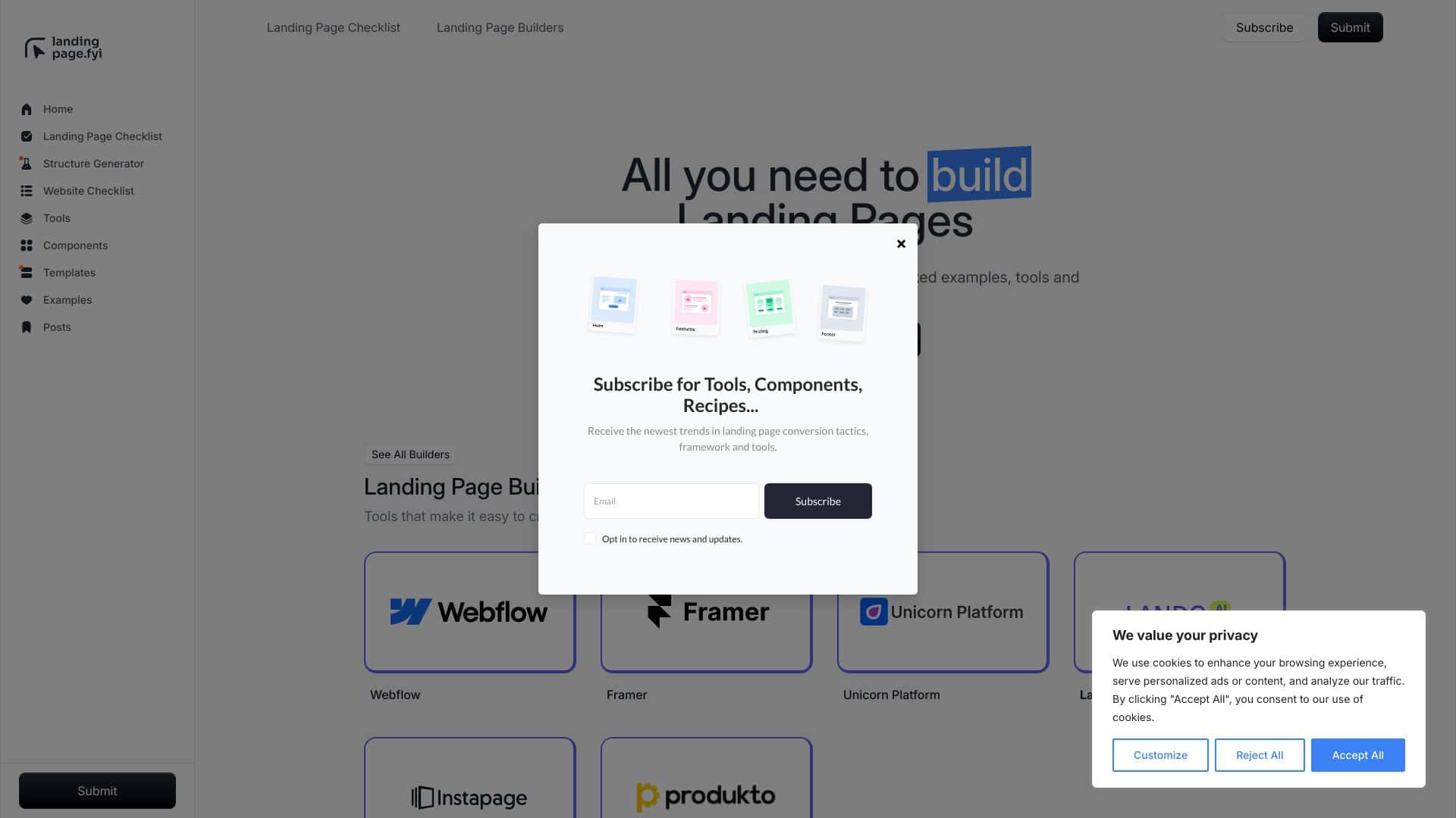 landingpage-fyi-New-AI-Tools-by-Futureen