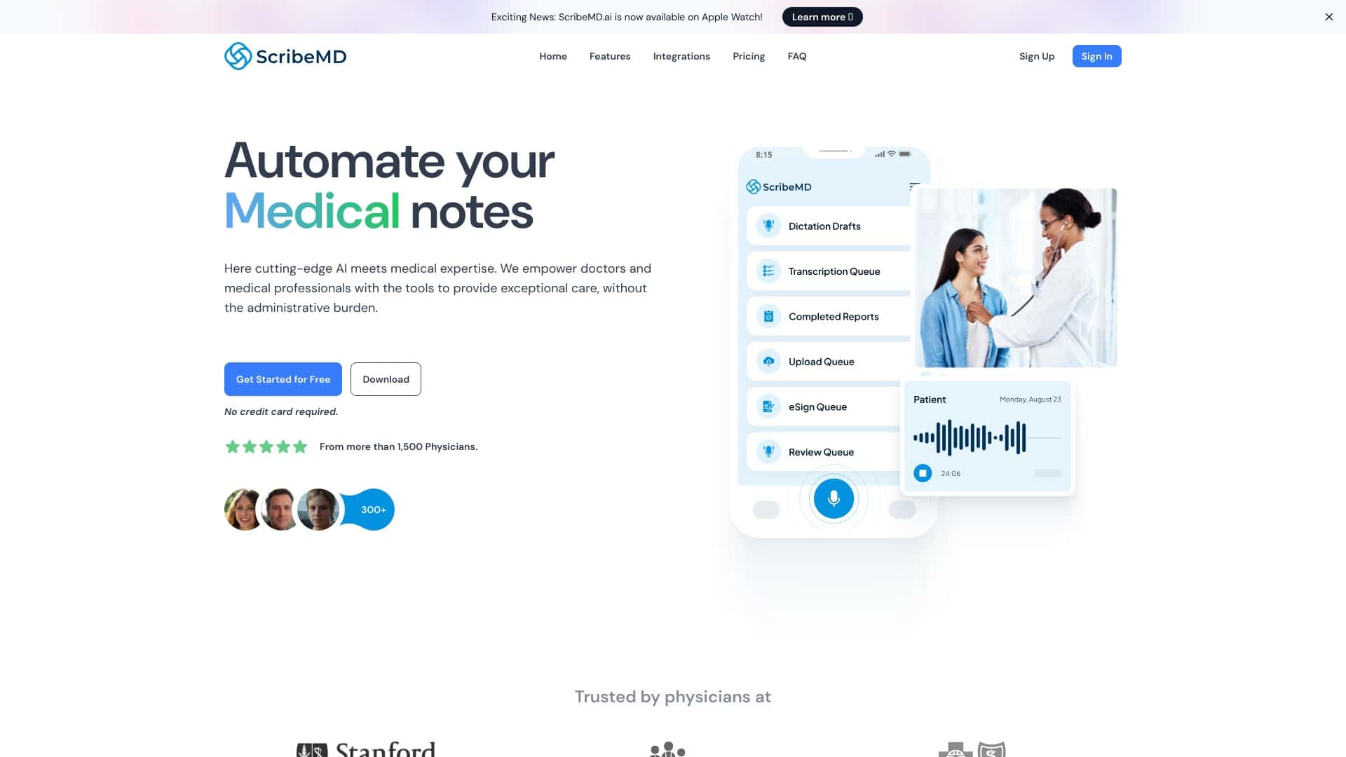 scribemd-New-AI-Tools-by-Futureen