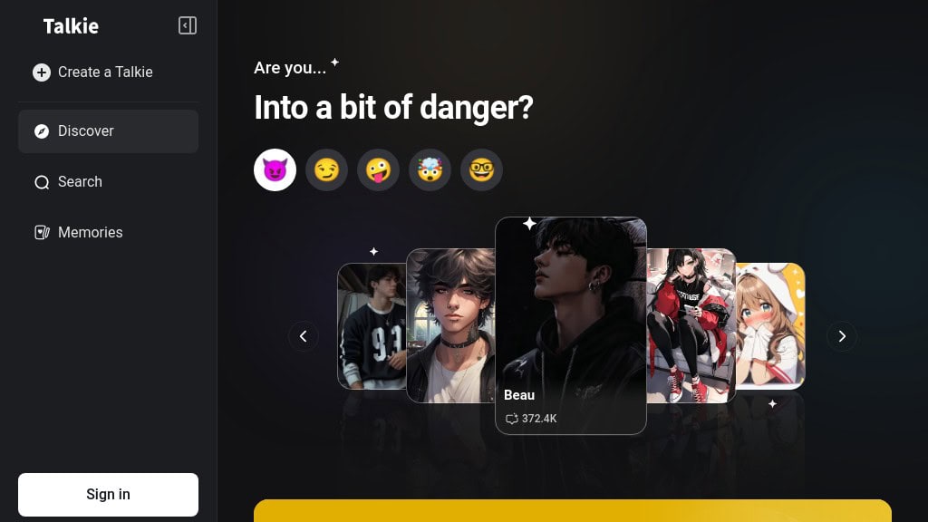 talkie-ai-New-AI-Tools-by-Futureen