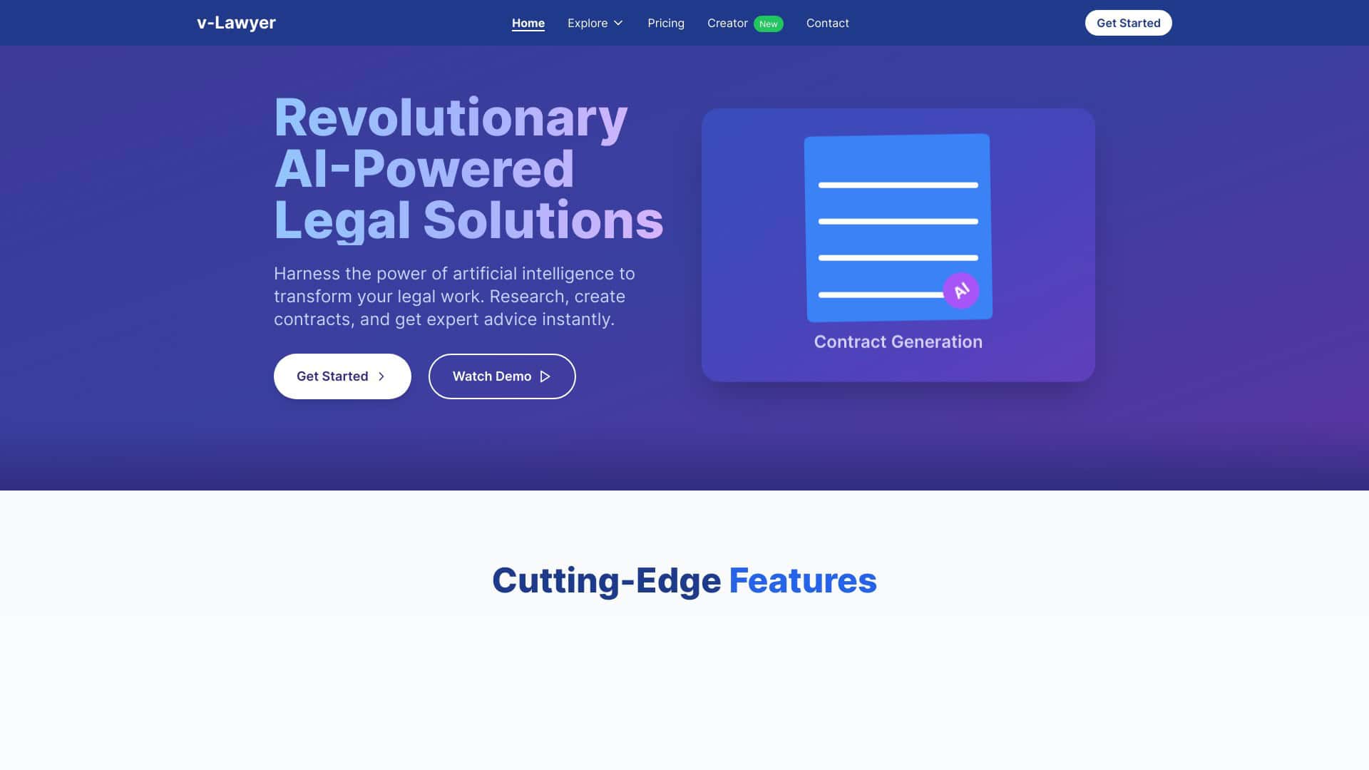 v-lawyer-New-AI-Tools-by-Futureen