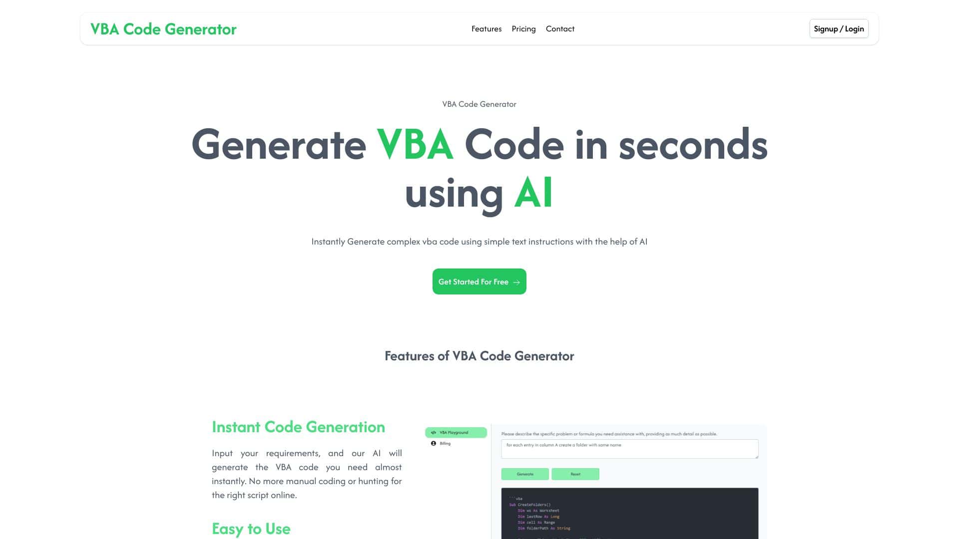 vba-code-generator-Latest-AI-Tool-2025