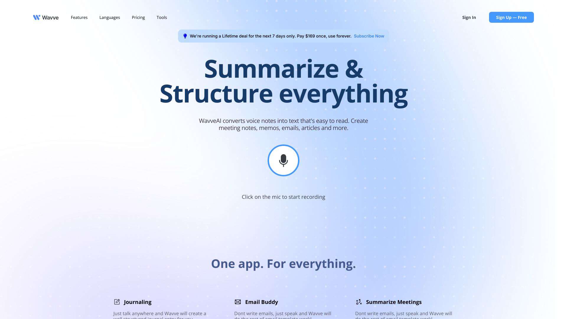 wavve-ai-Latest-AI-Tool-2025