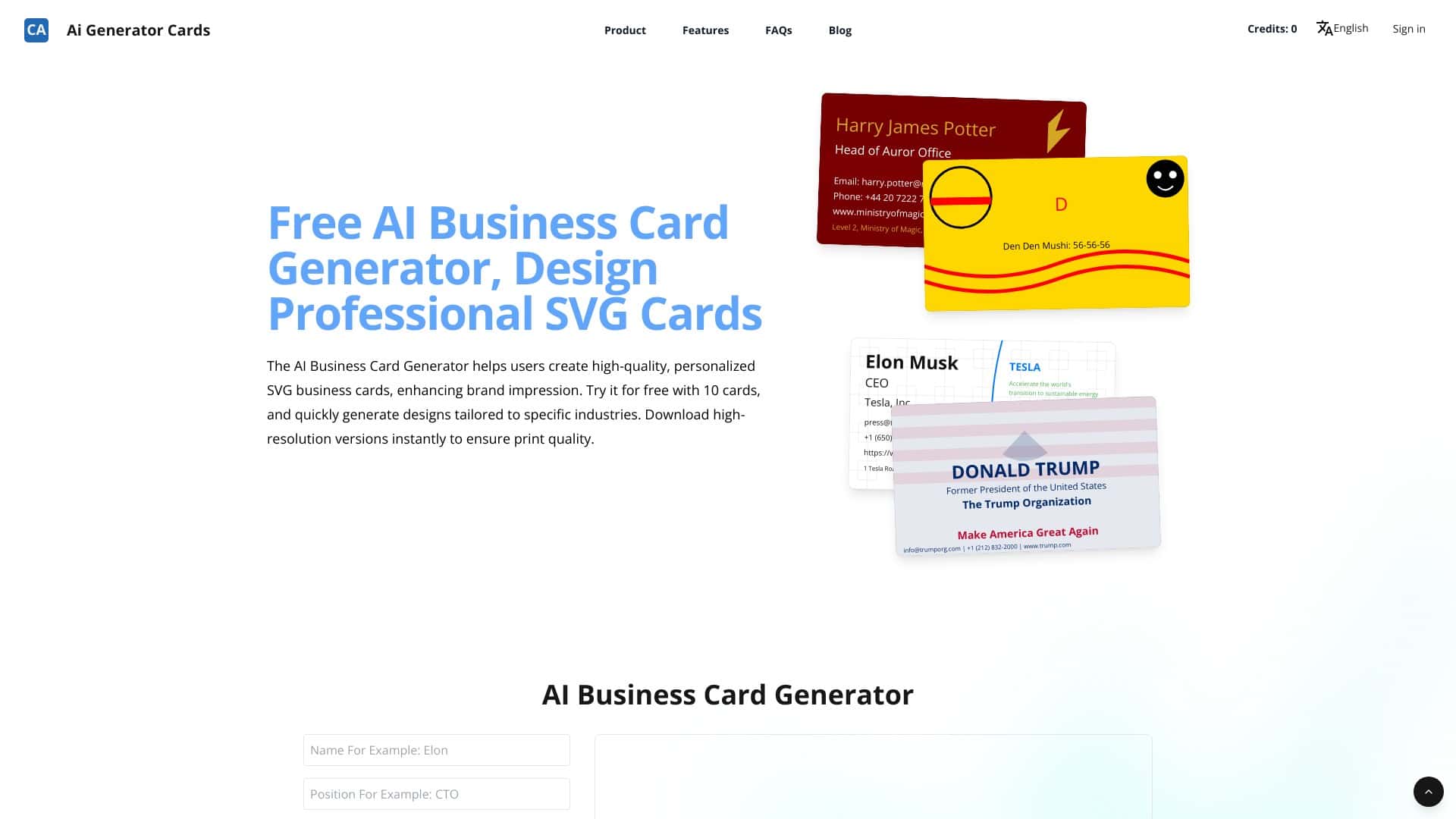 ai-generator-cards-Latest-AI-Tool