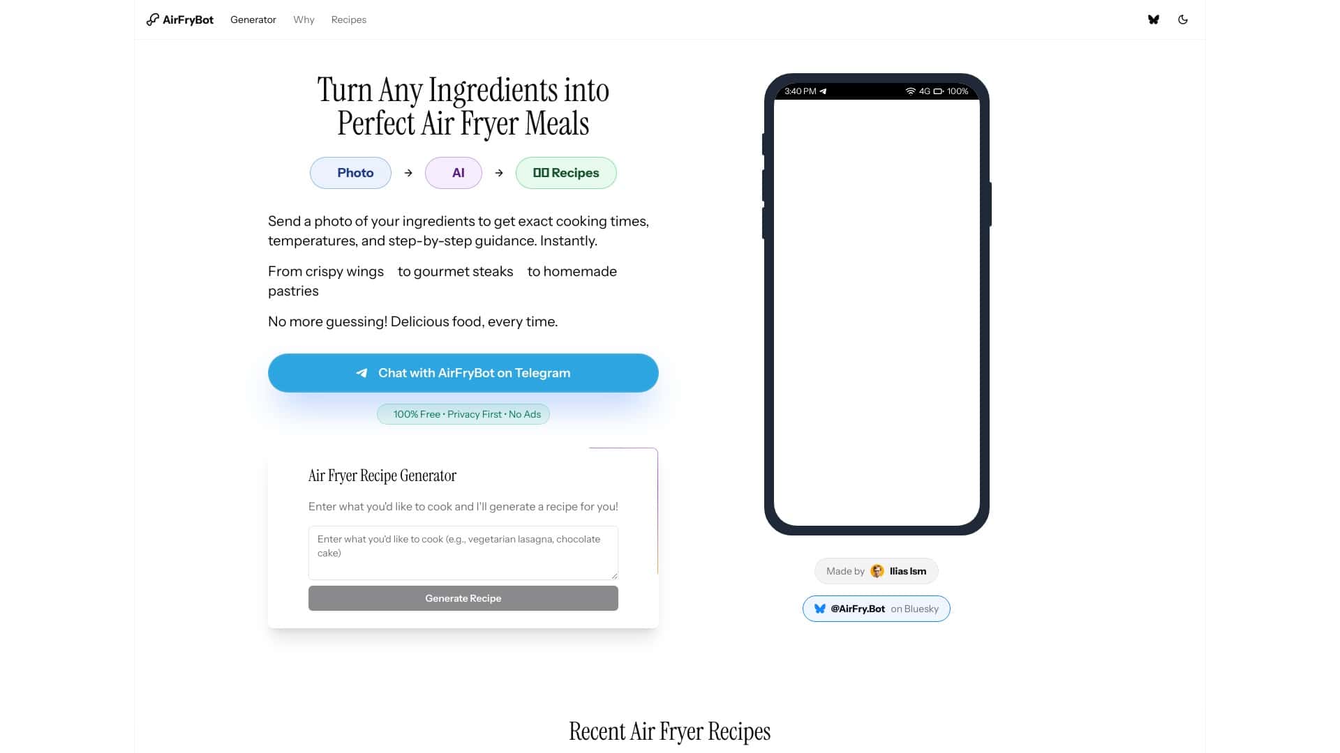 airfrybot-Latest-AI-Tool