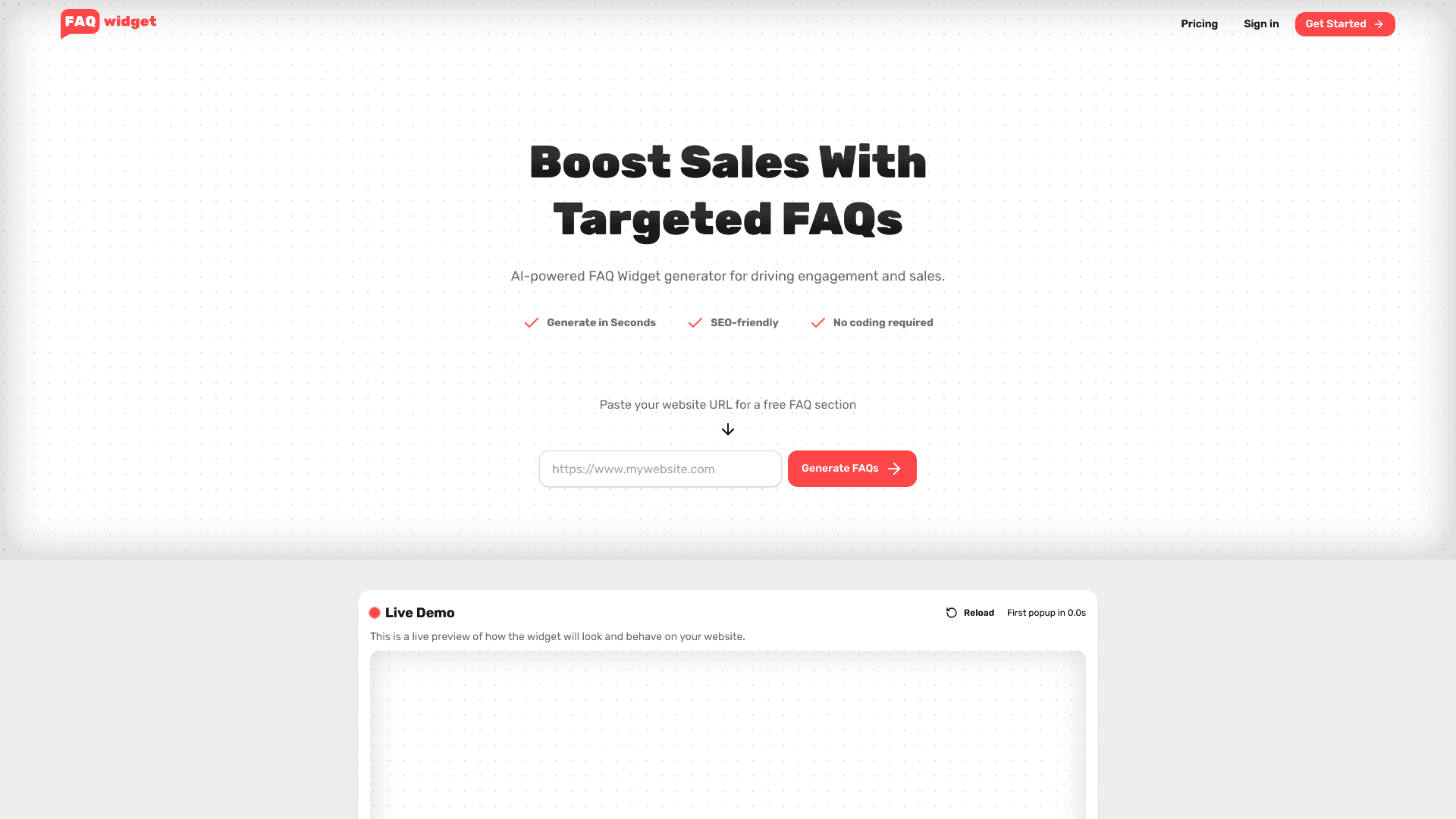 faqwidget-Latest-AI-Tool
